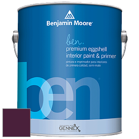 Benjamin Moore Ben W626 Premium Interior Latex Eggshell краска цвет RAL 4007 