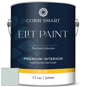 COLOR SMART CS 745 ELIT PAINT глубокоматовая моющаяся краска цвет 708 White Rain