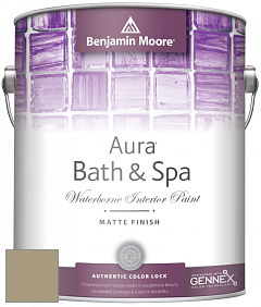 Benjamin Moore Aura 532 Bath & Spa Waterborne Interior Paint Matte Finish краска цвет HC-98 BM HC-98