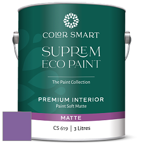 COLOR SMART CS 619 SUPREM ECO PAINT матовая краска цвет RAL 4005 