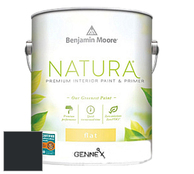 Benjamin Moore 514 Natura Interior Semi-Gloss Finish краска цвет RAL 9011 
