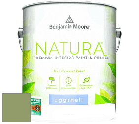 Benjamin Moore 513 Natura Interior Eggshell Finish краска с блеском цвет 545 Buckingham Gardens
