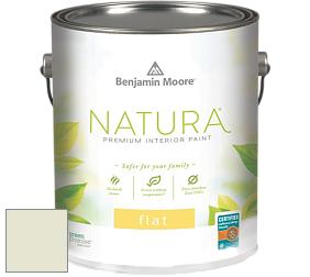 Benjamin Moore 512 Natura Interior Flat Finish матовая краска цвет OC-135 Cream Cloak