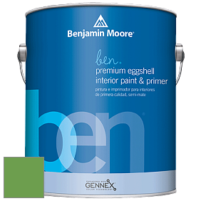 Benjamin Moore Ben W626 Premium Interior Latex Eggshell краска цвет 560 Sullivan Green