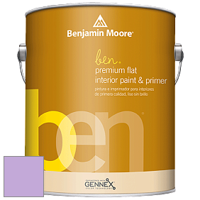 Benjamin Moore Ben W625 Premium Interior Latex Flat краска цвет NCS S 1040-R50B 