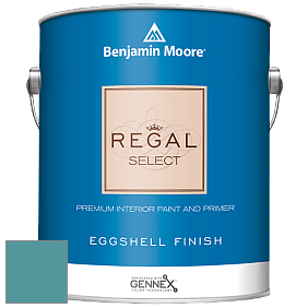 Benjamin Moore 549 Regal Select Waterborne Interior Eggshell Finish краска цвет 726 Rendezvous Bay
