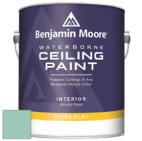 Benjamin Moore 508 Waterborne Ceiling Paint краска для потолков цвет 620 Key Largo Green