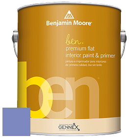 Benjamin Moore Ben W625 Premium Interior Latex Flat краска цвет 2068-40 California Lilac