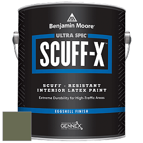 Benjamin Moore 485 Ultra Spec SCUFF-X Interior Eggshell Finish краска цвет 441 Alligator Alley
