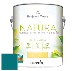 Benjamin Moore 514 Natura Interior Semi-Gloss Finish краска цвет RAL 5021 