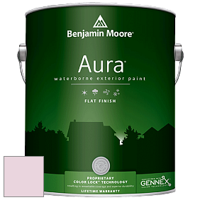 Benjamin Moore Aura 629 Waterborne Exterior Flat Finish краска цвет 1367 Primrose Petals