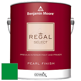 Benjamin Moore 550 Regal Select Waterborne Interior Pearl Finish краска цвет RAL 6037 