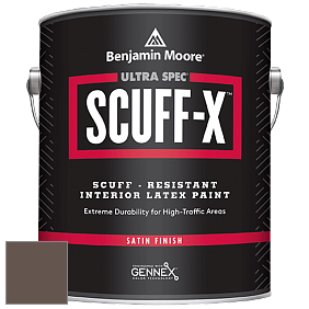 Benjamin Moore 486 Ultra Spec SCUFF-X Interior Satin Finish краска цвет AF-170 
