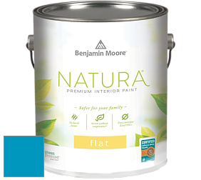 Benjamin Moore 512 Natura Interior Flat Finish матовая краска цвет NCS S 1565-B 