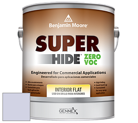 Benjamin Moore 355 Super Hide Zero Voc Interior Flat краска цвет 2069-60 Lavender Ice