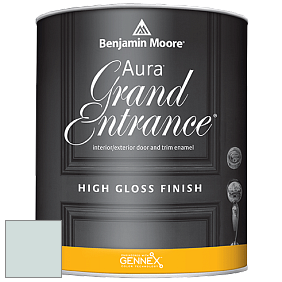 Benjamin Moore Aura 148 Grand Entrance High Gloss эмаль цвет 867 Glacier Lake
