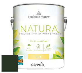 Benjamin Moore 514 Natura Interior Semi-Gloss Finish краска цвет RAL 6007 