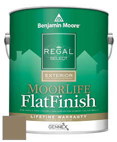 Benjamin Moore W105 Regal Select Exterior Paint-MoorLife Flat Finish краска цвет AF-110 