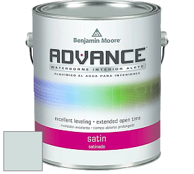 Benjamin Moore 792 Advance Interior Paint-Satin эмаль цвет 867 Glacier Lake