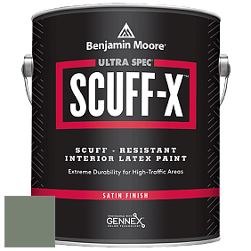 Benjamin Moore 486 Ultra Spec SCUFF-X Interior Satin Finish краска цвет AF-475 