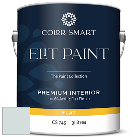 COLOR SMART CS 745 ELIT PAINT глубокоматовая моющаяся краска цвет 1632 Glass Slipper