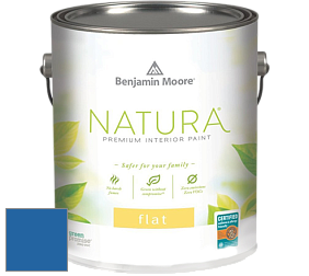 Benjamin Moore 512 Natura Interior Flat Finish матовая краска цвет NCS S 3060-R80B 