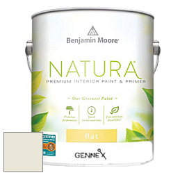 Benjamin Moore 514 Natura Interior Semi-Gloss Finish краска цвет 936 Meadow Mist
