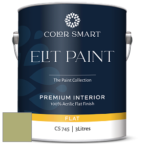 COLOR SMART CS 745 ELIT PAINT глубокоматовая моющаяся краска цвет 538 Vienna Green
