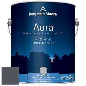 Benjamin Moore Aura 632 Waterborne Exterior Semi-Gloss Finish краска цвет AF-565 