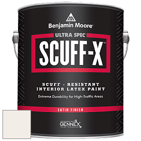 Benjamin Moore 486 Ultra Spec SCUFF-X Interior Satin Finish краска цвет 880 White Zinfandel