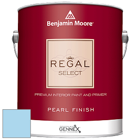 Benjamin Moore 550 Regal Select Waterborne Interior Pearl Finish краска цвет 2064-60 Bluebelle