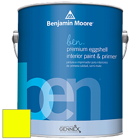 Benjamin Moore Ben W626 Premium Interior Latex Eggshell краска цвет RAL 1026 