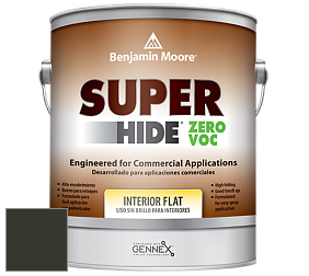 Benjamin Moore 355 Super Hide Zero Voc Interior Flat краска цвет RAL 6008 