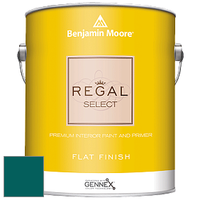 Benjamin Moore 547 Regal Select Waterborne Interior Flat Finish краска цвет NCS S 5540-B40G 
