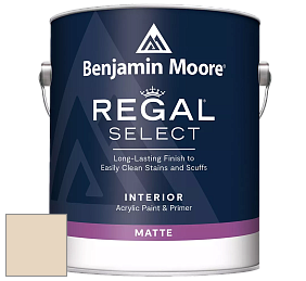 Benjamin Moore 548 IRegal Select Interior Paint - Matte краска цвет 951 Pale Almond