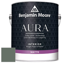 Benjamin Moore Aura 522 Interior Paint - Matte краска цвет 700 Enchanted Forest