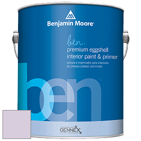 Benjamin Moore Ben W626 Premium Interior Latex Eggshell краска цвет 1388 Spring Lilac