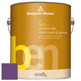 Benjamin Moore Ben W625 Premium Interior Latex Flat краска цвет NCS S 4050-R50B 