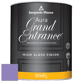 Benjamin Moore Aura 148 Grand Entrance High Gloss эмаль цвет 2071-40 Crocus Petal Purple