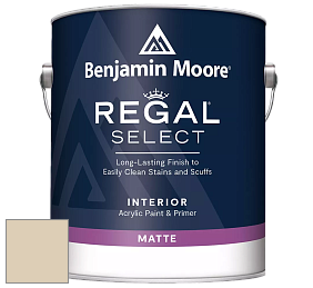Benjamin Moore 548 IRegal Select Interior Paint - Matte краска цвет 240 Delaware Putty
