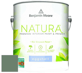 Benjamin Moore 513 Natura Interior Eggshell Finish краска с блеском цвет 636 Willow Grove