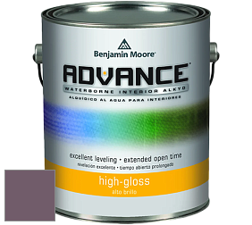 Benjamin Moore 794 Advance Interior Paint-High Gloss глянцевая алкидная эмаль цвет AF-630 