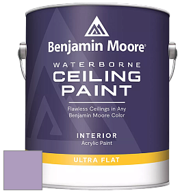 Benjamin Moore 508 Waterborne Ceiling Paint краска для потолков цвет 1390 Hydrangea
