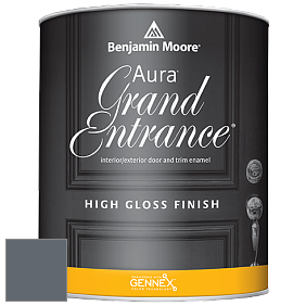 Benjamin Moore Aura 148 Grand Entrance High Gloss эмаль цвет 1630 Ocean Floor