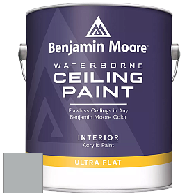 Benjamin Moore 508 Waterborne Ceiling Paint краска для потолков цвет 1599 Marina Gray