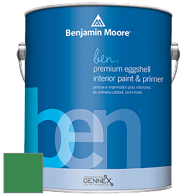 Benjamin Moore Ben W626 Premium Interior Latex Eggshell краска цвет NCS S 3060-G10Y 