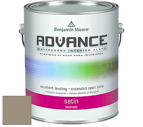 Benjamin Moore 792 Advance Interior Paint-Satin эмаль цвет 978 Raccoon Hollow