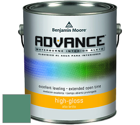 Benjamin Moore 794 Advance Interior Paint-High Gloss глянцевая алкидная эмаль цвет 601 Juniper Green