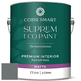 COLOR SMART CS 619 SUPREM ECO PAINT матовая краска цвет 1595 Rocky Coast