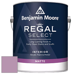 Benjamin Moore 548 IRegal Select Interior Paint - Matte краска цвет 1370 Victorian Purple